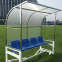Leijun Sports Soccer Goal Weather Canopy - Sun-Proof Material, Durable Shade, Coach Rest Area
