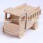 Creative car wood money box wood gift for kids