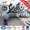 Tubular or Lattice Steel Pole for Electrical Transmission Pole