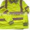 100% polyester hi-vis reflective long sleeve T- shirt