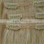 100% human hair blond clip in hair extension clip-in hair                        
                                                                                Supplier's Choice