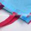 Degradable non woven handle bag for clothes packaging