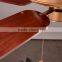 Hand Switch No Light Ceiling Fan 4 Wooden Blade