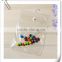 plastic Clear garment / underwear packaging Hook bag hanging plastic pouch with button closure