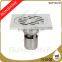 SSFY370B Bathroom and toilet square stainless steel shower floor drain