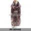 Women Printing Rose Porcelain Long Soft Scarf Wrap Shawl