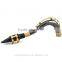 MTS-306 black nickel tenor sax with golden key from China