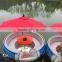 Leisure electric dinghy with bbq