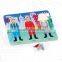 Yunhe Good Wooden Toys Occupation Match Toy Wooden Educational Puzzle Toy