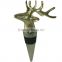 Gold Finish Zince Alloy Deer Wine Stopper Stag Head Wine Accessories