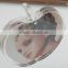 Acrylic apple shape customized size magnetic picture photo frame