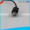 Male cigarette lighter to 4-pin Mini Din cable with 12V to 12V
