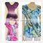 2016 China OEM Factory New Arrivals Fashion latest patterns Lady casual printed Blouse
