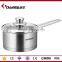 Small Single Handle Durable 304 Stainless Steel Milk Pot