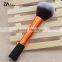 Kabuki makeup small new design cheap face cheek puff blush/ powder brushes