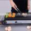 Outdoor multifunction gas burner barbecue grill