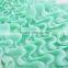 elegant shape ripple chiffon lace embroidery for girl dress