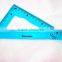 Great Enrionmental Flexible Foldable Triangle Ruler Four Color