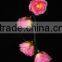 lighted pink rose artificial flower