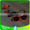 EL LED sunglasses with sound activated function
