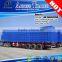 China 3 axles dry van semi trailer bulk cargo transporting carbon steel fiberglass box trailer truck
