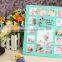 cheap wholesale colorful baby one year glass wall hanging photo picture frame 25x35