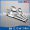 Anti-scald cutlery set stainless steel 4pcs cutlery set different kinds of dinnerware