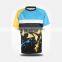 custom 100% polyester soccer jersey, dry fit sublimation soccer jersey