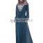 Fashion design Chiffon Long Kaftan Dress for Muslim Women