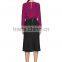 Lady's bonded plain dyed fashion skirt