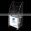 NEW Design Clear Acrylic Brochure/Leaflet/Magazine Display Holder