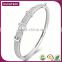 Best Selling Products In America 2016 Zircon Silver Jamaican Bangle