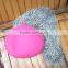 eco-friendly candy color flexible silicone comestic bag