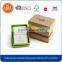 Printed brown kraft square paper soap gift box