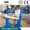 Semi-automatic corrugated cardboard carton stitcher/stapler machine