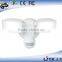 Utilitech Pro 110-Degree 2-Head Black LED Motion-Activated Flood Light with Timer