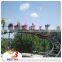 Amusement Kiddie Rides Outdoor Playground Wacky Worm Mini Roller Coasters for sale