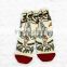 Ventilated knitted animal socks combed cotton kids socks