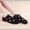 Cute low cut woman boat socks with ice cream pattern socks cotton socks