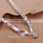 2015 Wholesale Exquisite 925 silver infinity bracelet