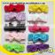 bowknot wide polyester crochet baby headband