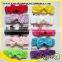 bowknot wide polyester crochet baby headband