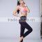 Wholesale woman yoga legging with customized logo gym legging great stretch nylon 87% spandex 13% sport legging