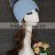 Stylish Pom Pom Winter Knit Hats Natural Real Raccoon Fur Balls Wholesale Custom Women Hat