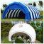 2016 new style 0.55mm pvc tarpaulin inflatable castle tent