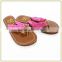 Girls Fashion Comfort Wedge Platform Flip Flops Thong Ladies Sandals Shoes