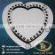 Most popular novel design printed logo purse hook zinc alloy foldable metal custom baghanger