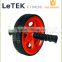 Abdominal Exercise Roller With Extra Thick Knee Pad Mat - Body Fitness Strength Training Machine AB Wheel Gym Tool