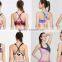 Yoga Sports Bra No Rims Padded Push Up Racerback Fitness Tank Top