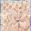 pink corsage flower loop scarf /loop scarf knitting pattern /circle loop scarf